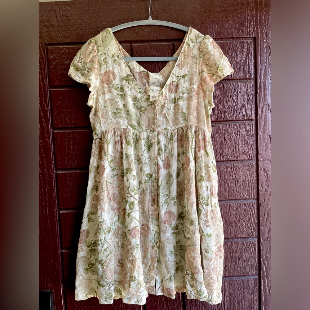 Denim & Supply Ralph Lauren Floral Baby Doll Dress